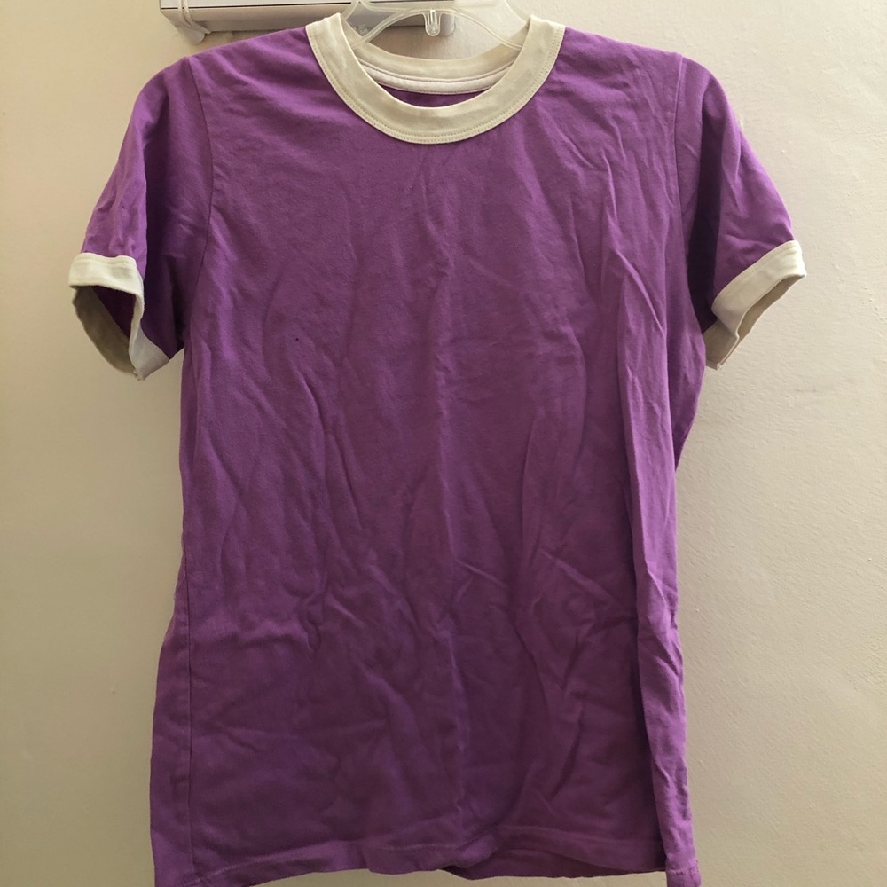 Big Bud Press Purple Ringer Tee